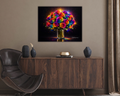 "Color In Bloom: Where Vibrance Comes Alive Canvas"