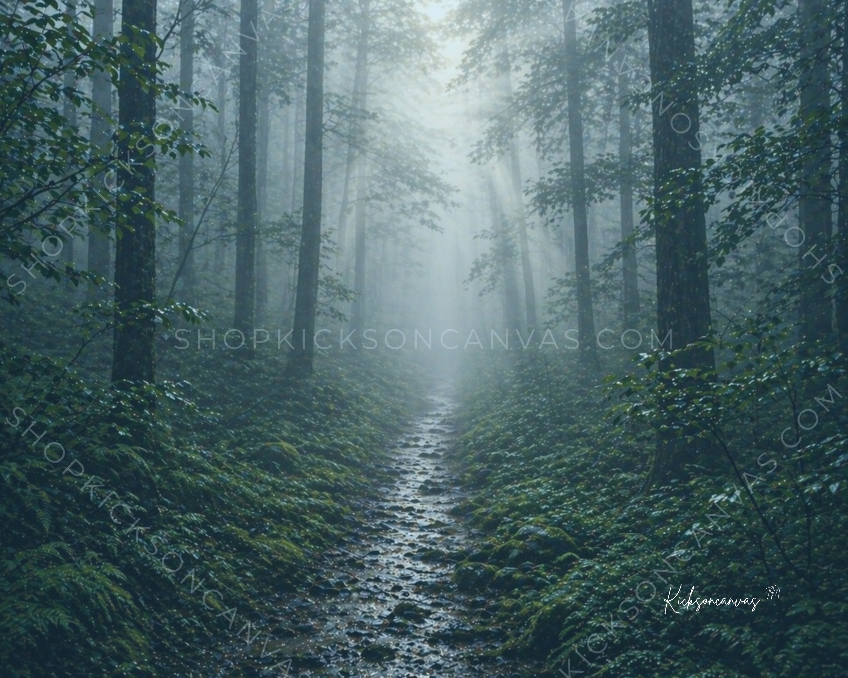 "The Path Series: 5 Piece Collection Canvas"