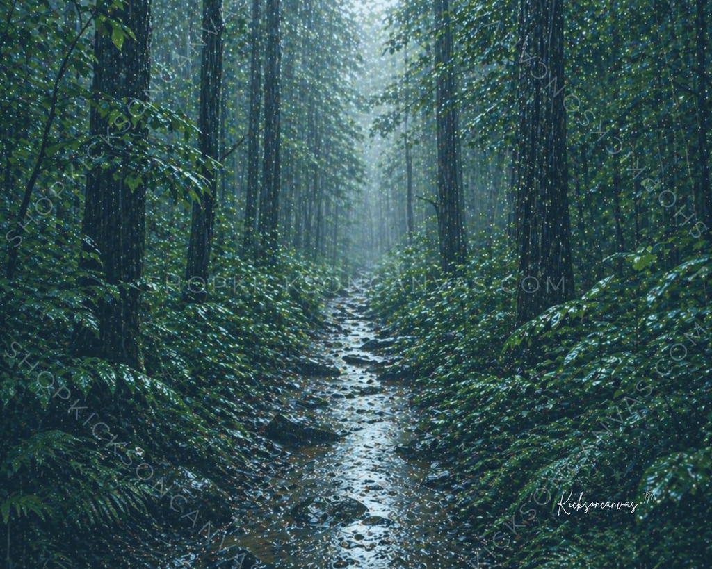"The Path Series: 5 Piece Collection Canvas"