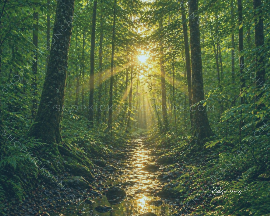 "The Path Series: 5 Piece Collection Canvas"