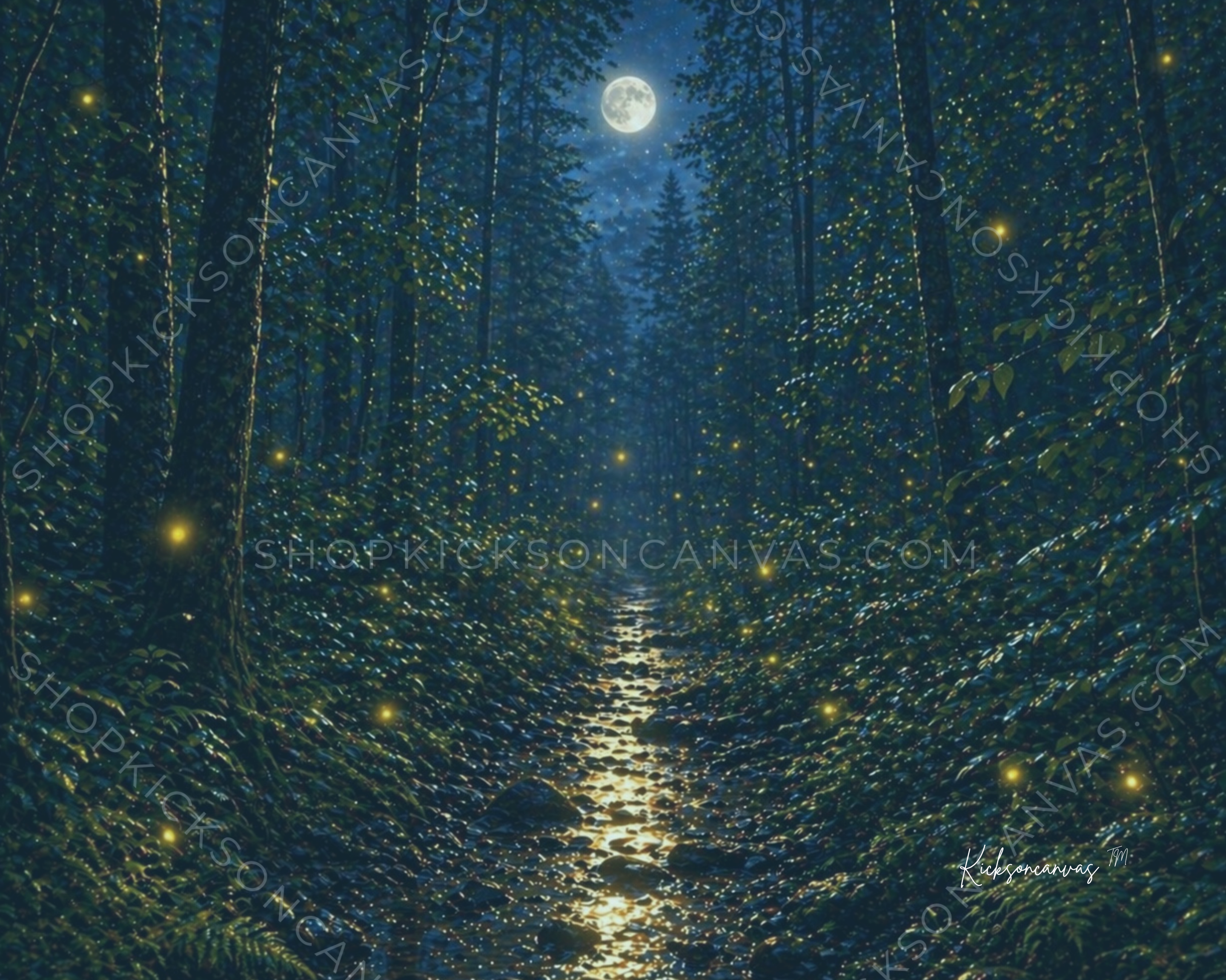 "The Path Series: 5 Piece Collection Canvas"