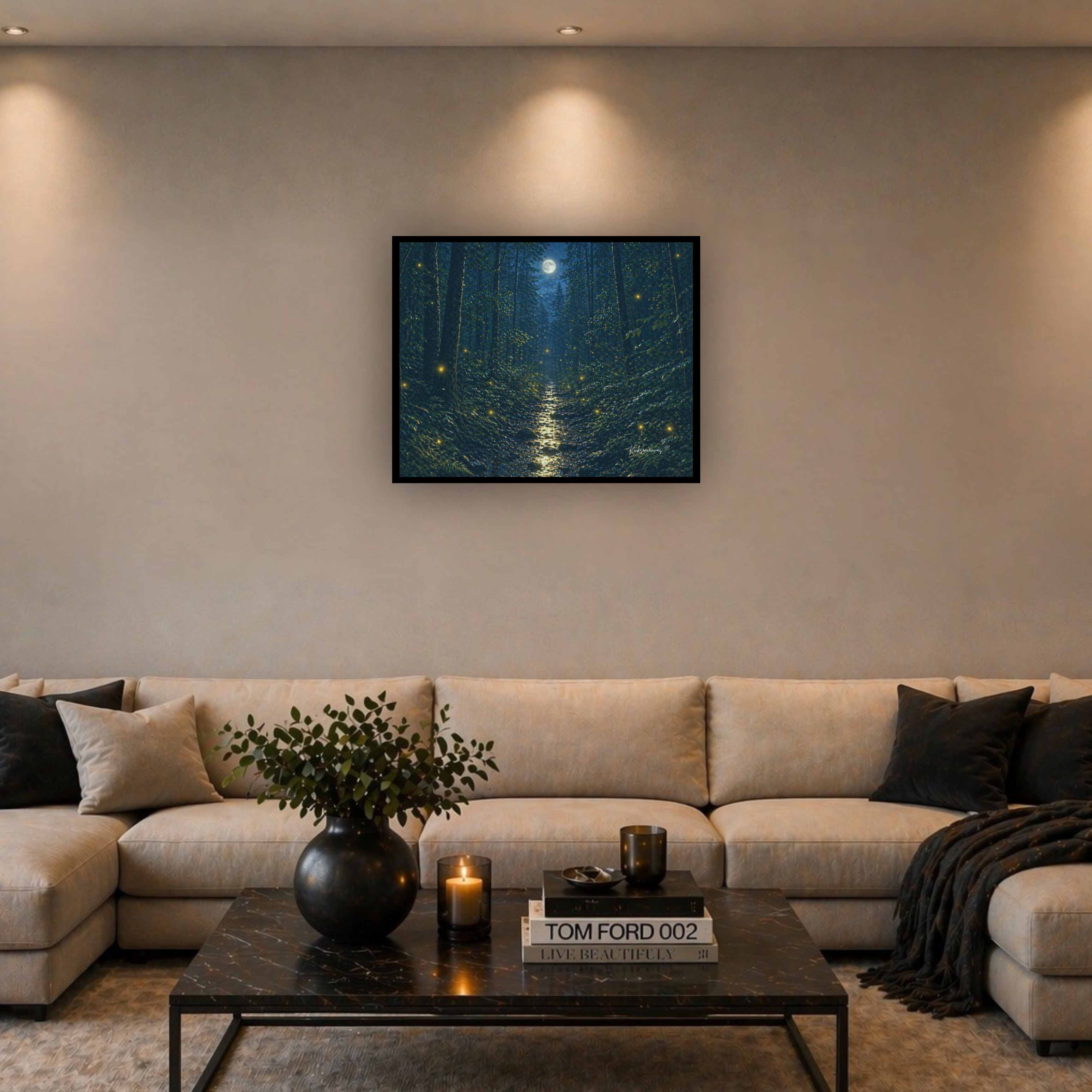 "The Path Series: 5 Piece Collection Canvas"