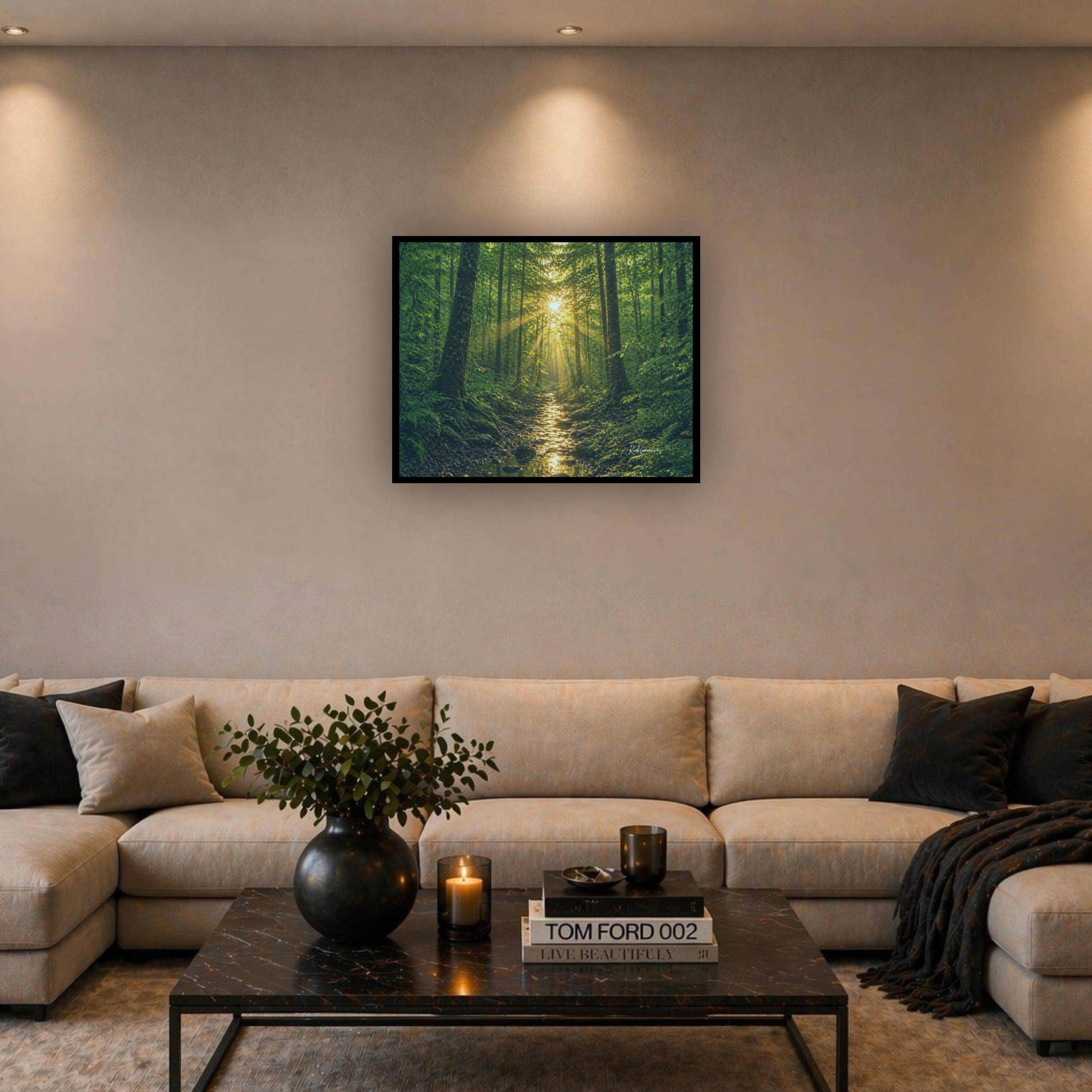 "The Path Series: 5 Piece Collection Canvas"